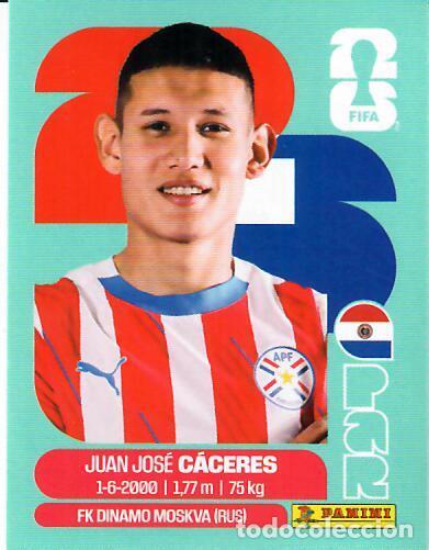 Cromos de f&uacute;tbol: CROMO PANINI MUNDIAL WORLD CUP 2026 - PAR 6 - C&Aacute;CERES - PARAGUAY