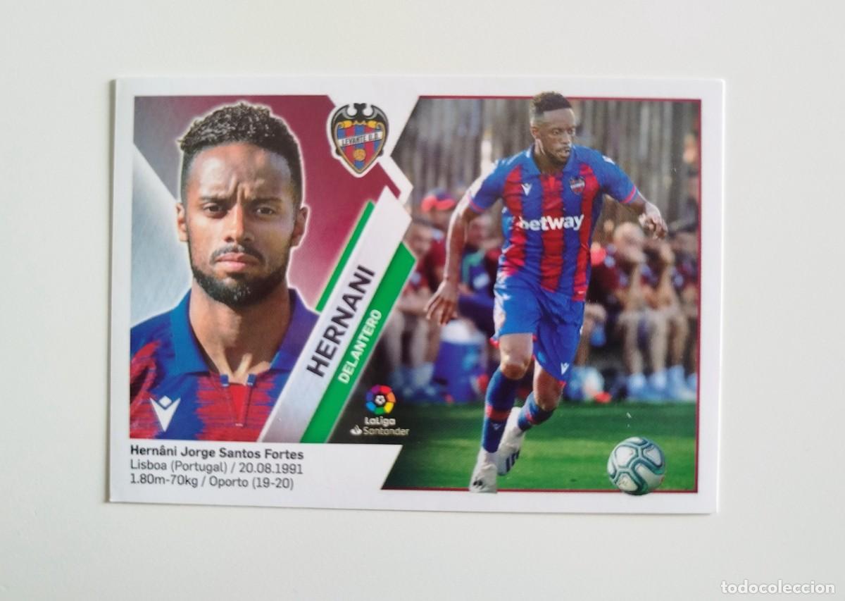 Cromos de f&uacute;tbol: Hernani 15 SIN PEGAR NUNCA PEGADO Levante UD Liga Ediciones Este 19 20 / 2019 2020