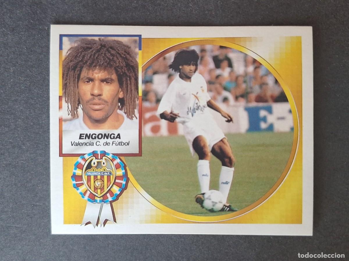 Cromos de f&uacute;tbol: L4 ENGONGA VALENCIA C. F. FICHAJE 13 LIGA ESTE 1994 1995 94 95 SIN PEGAR NUNCA PEGADO