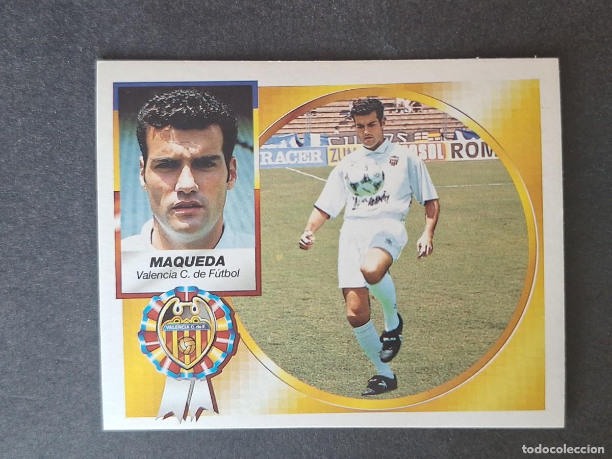 Football Stickers: L4 MAQUEDA VALENCIA C. F. FICHAJE 15 LIGA ESTE 1994 1995 94 95 SIN PEGAR NUNCA PEGADO