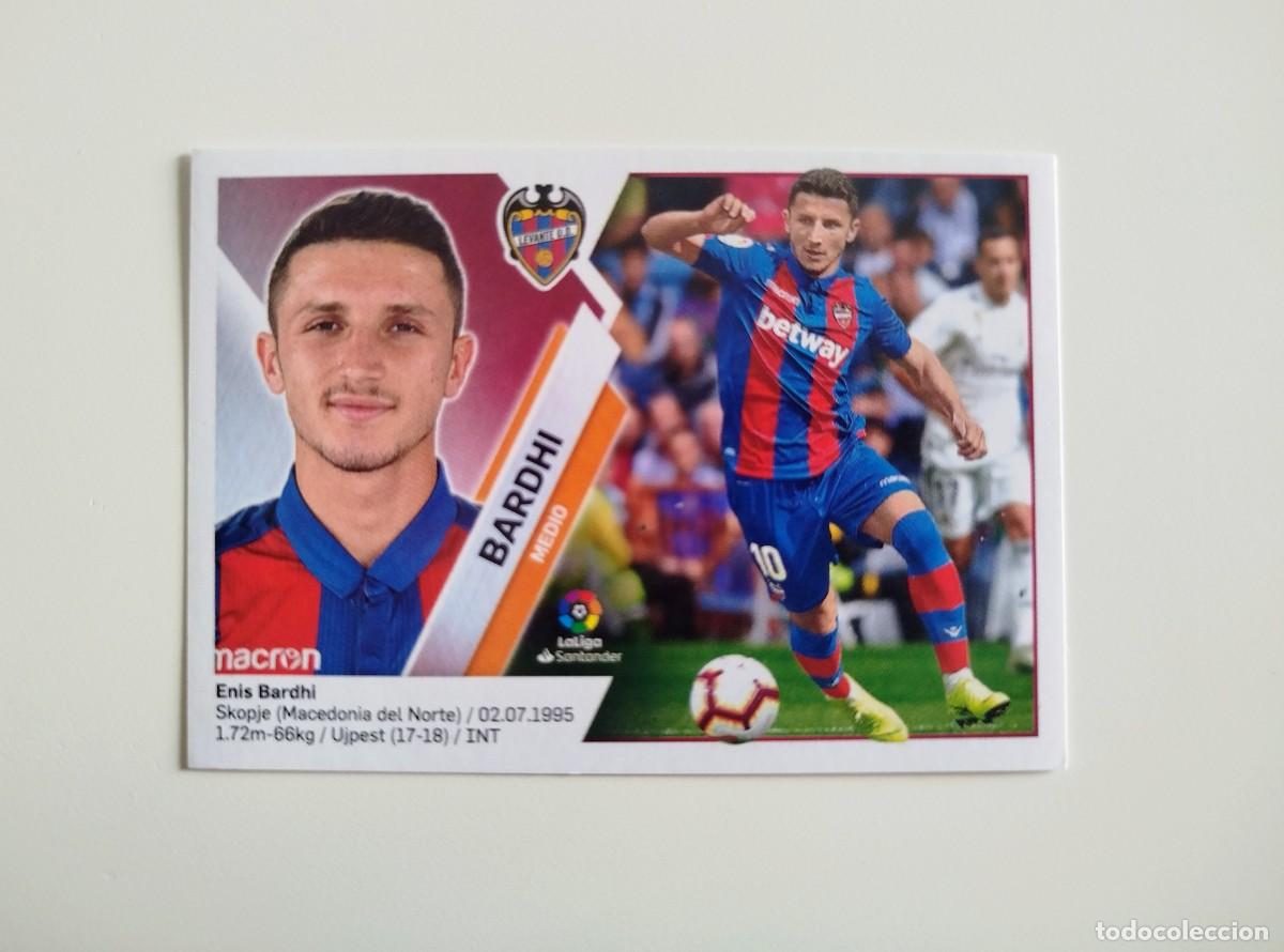 Football Stickers: Bardhi 10 SIN PEGAR NUNCA PEGADO Levante UD Liga Ediciones Este 19 20 / 2019 2020