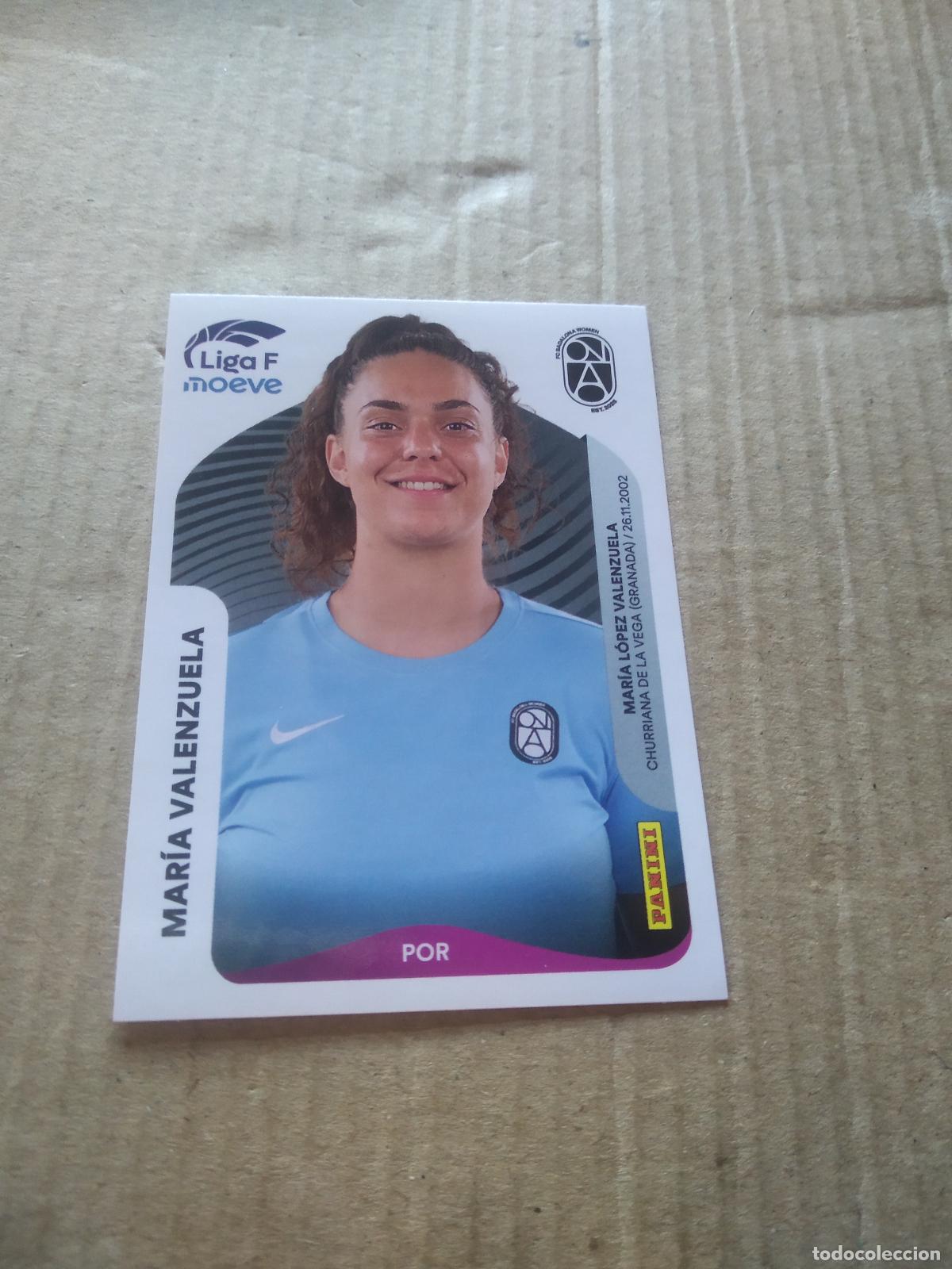 Cromos de f&uacute;tbol: 65 MARIA VALENZUELA BADALONA WOMEN CROMO FUTBOL PANINI LIGA FEMENINA 2025-2026 LIGA F 25-26