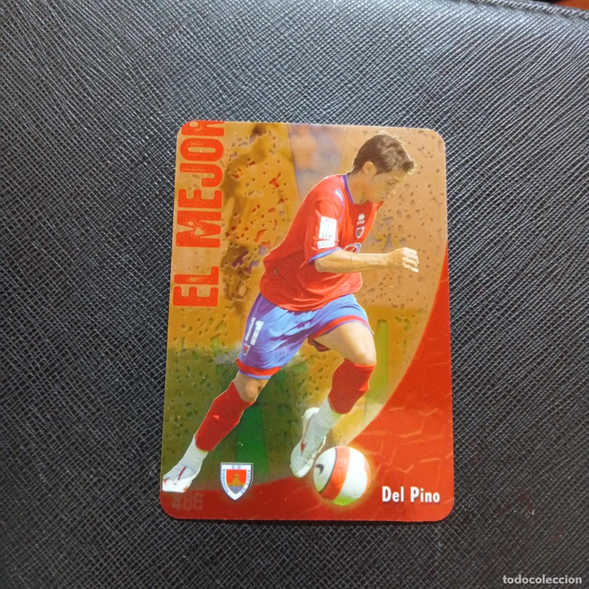 Cromos de f&uacute;tbol: 486 DEL PINO NUMANCIA MUNDICROMO QUIZ GAME 2008 2009 FUTBOL 08 09 - A211 PG64 PUNTAS REDONDAS