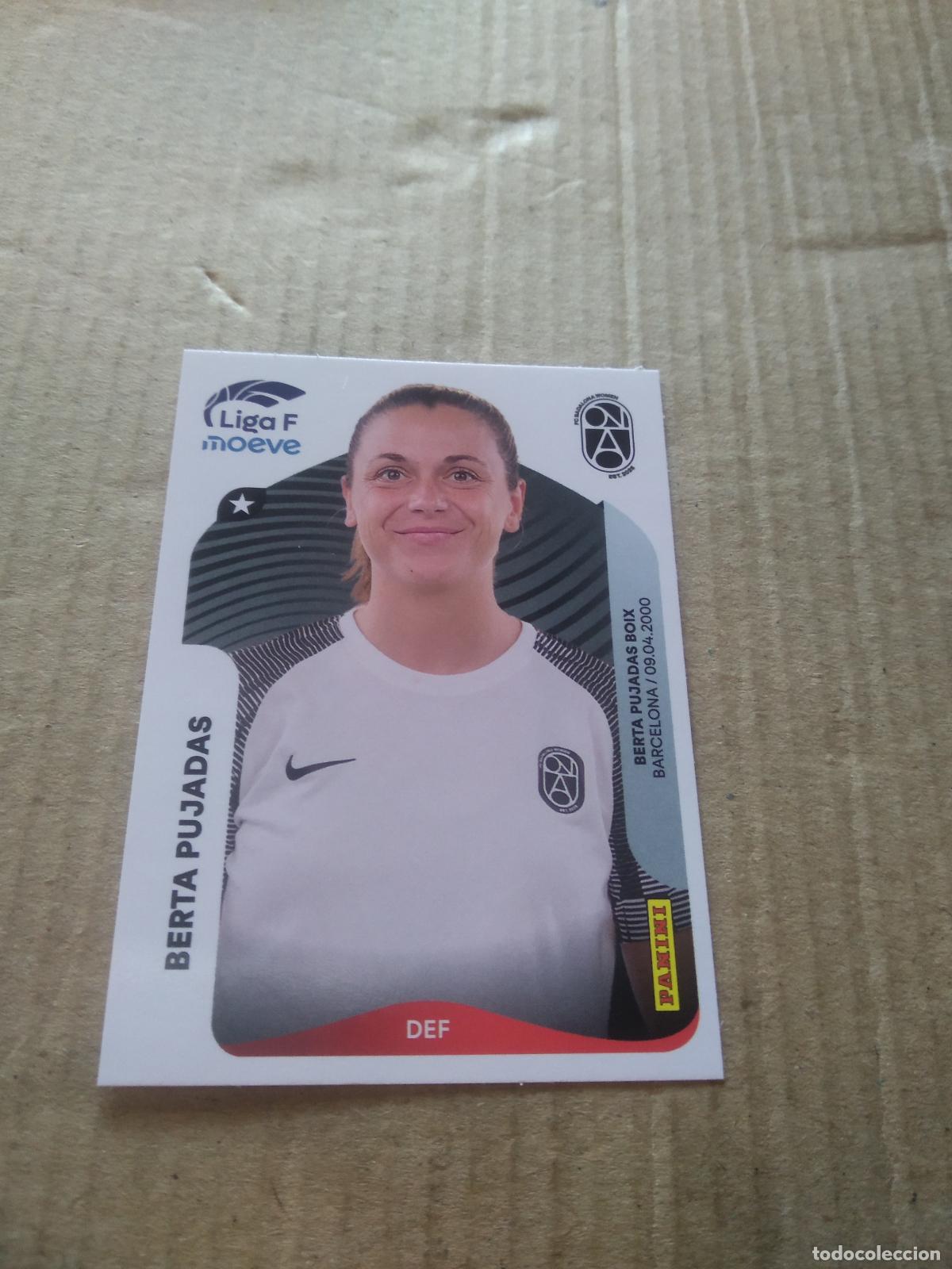 Figurine di Calcio: 70 BERTA PUJADAS BADALONA WOMEN CROMO FUTBOL PANINI LIGA FEMENINA 2025-2026 LIGA F 25-26