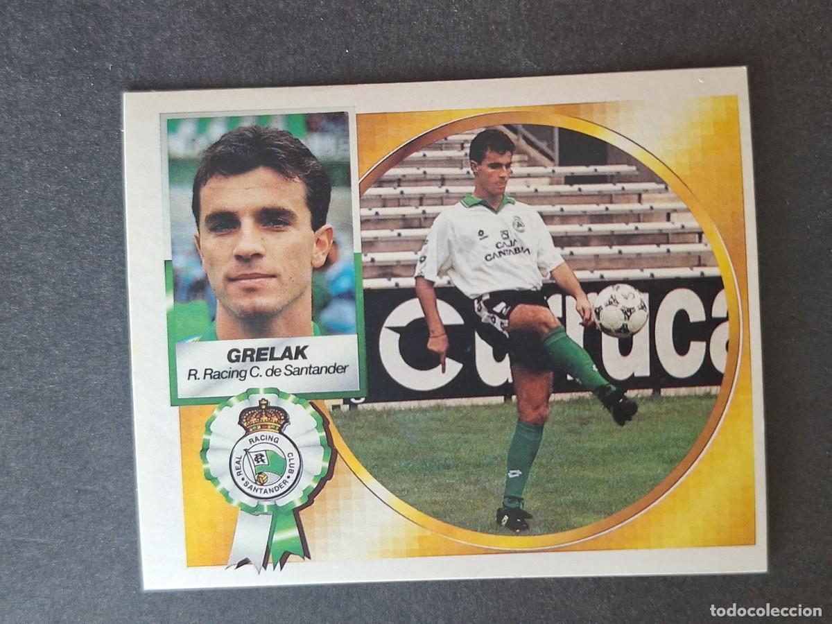 Figurine di Calcio: L4 GRELAK RACING DE SANTANDER FICHAJE 23 LIGA ESTE 1994 1995 94 95 SIN PEGAR NUNCA PEGADO