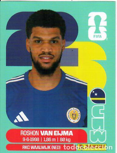 Figurine di Calcio: CROMO PANINI MUNDIAL WORLD CUP 2026 - CUW 7 - VAN EIJMA - CURA&Ccedil;AO