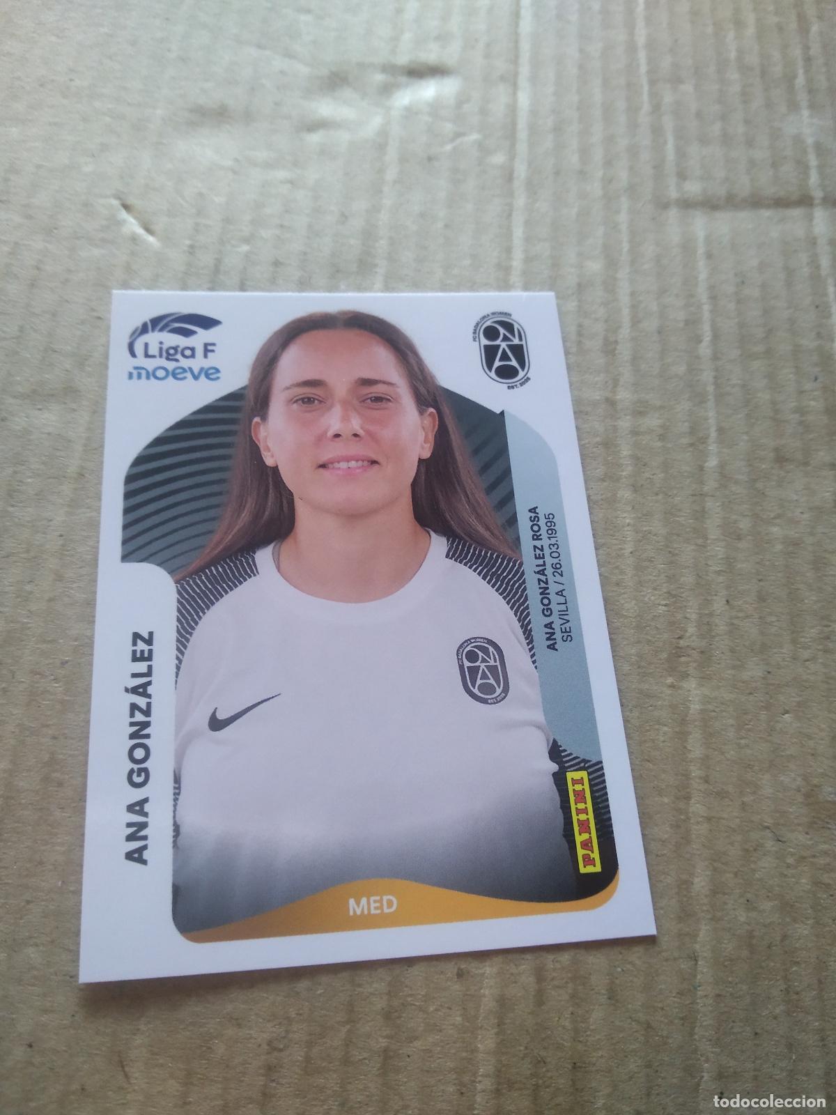 Cartes &agrave; collectionner de Football: 72 ANA GONZALEZ BADALONA WOMEN CROMO FUTBOL PANINI LIGA FEMENINA 2025-2026 LIGA F 25-26