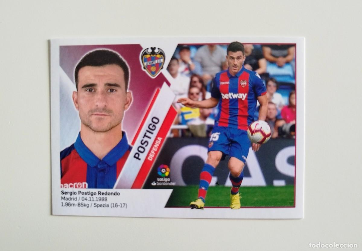 Cartes &agrave; collectionner de Football: Postigo 6A SIN PEGAR NUNCA PEGADO Levante UD Liga Ediciones Este 19 20 / 2019 2020