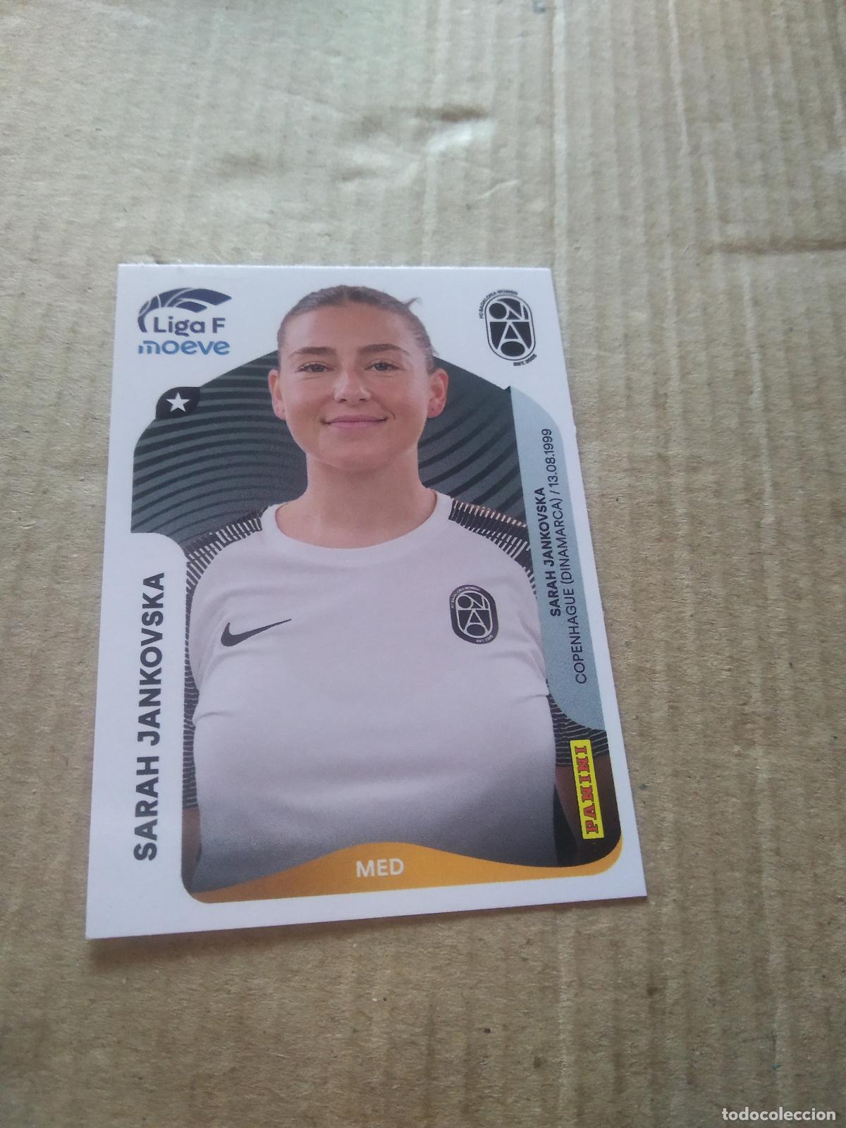 Cartes &agrave; collectionner de Football: 73A SARAH JANKOVSKA BADALONA WOMEN CROMO FUTBOL PANINI LIGA FEMENINA 2025-2026 LIGA F 25-26