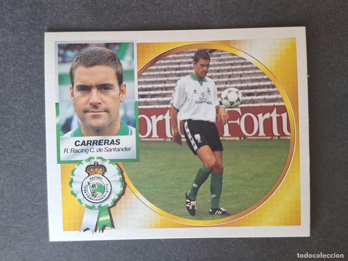 Cartes &agrave; collectionner de Football: L4 CARRERAS RACING DE SANTANDER FICHAJE 24 LIGA ESTE 1994 1995 94 95 SIN PEGAR NUNCA PEGADO