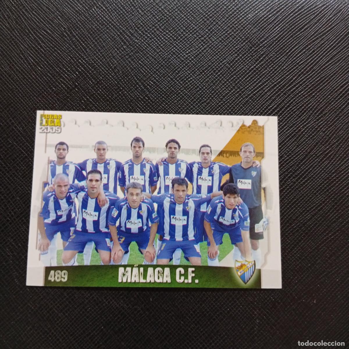 Cartes &agrave; collectionner de Football: 489 ALINEACION MALAGA MUNDICROMO QUIZ GAME 2008 2009 FUTBOL 08 09 - A211 PG65