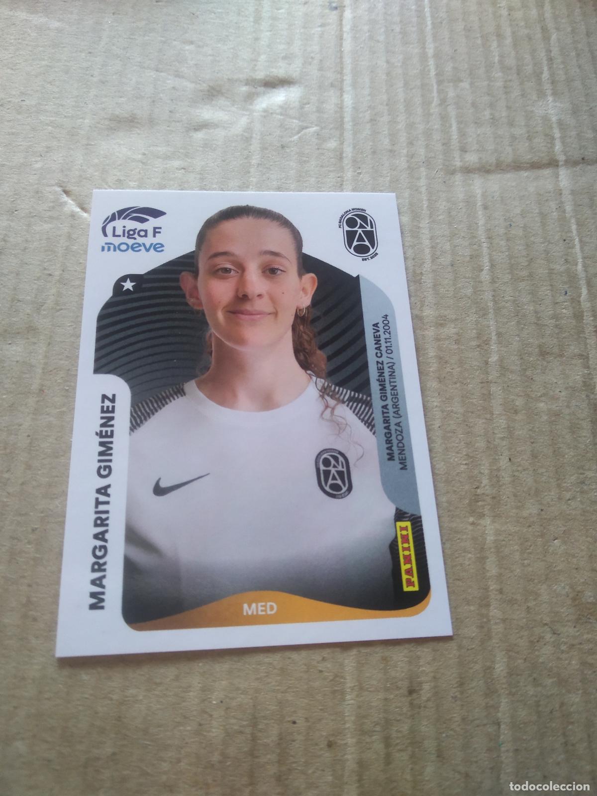 Cartes &agrave; collectionner de Football: 73B MARGARITA GIMENEZ BADALONA WOMEN CROMO FUTBOL PANINI LIGA FEMENINA 2025-2026 LIGA F 25-26