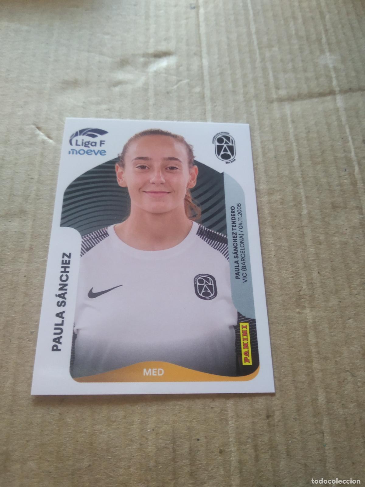 Fu&szlig;ball-Sticker: 74 PAULA SANCHEZ BADALONA WOMEN CROMO FUTBOL PANINI LIGA FEMENINA 2025-2026 LIGA F 25-26