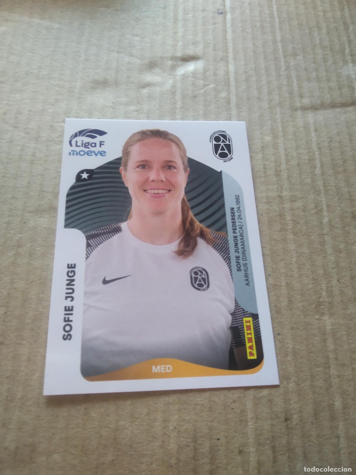 Fu&szlig;ball-Sticker: 75 SOFIE JUNGE BADALONA WOMEN CROMO FUTBOL PANINI LIGA FEMENINA 2025-2026 LIGA F 25-26