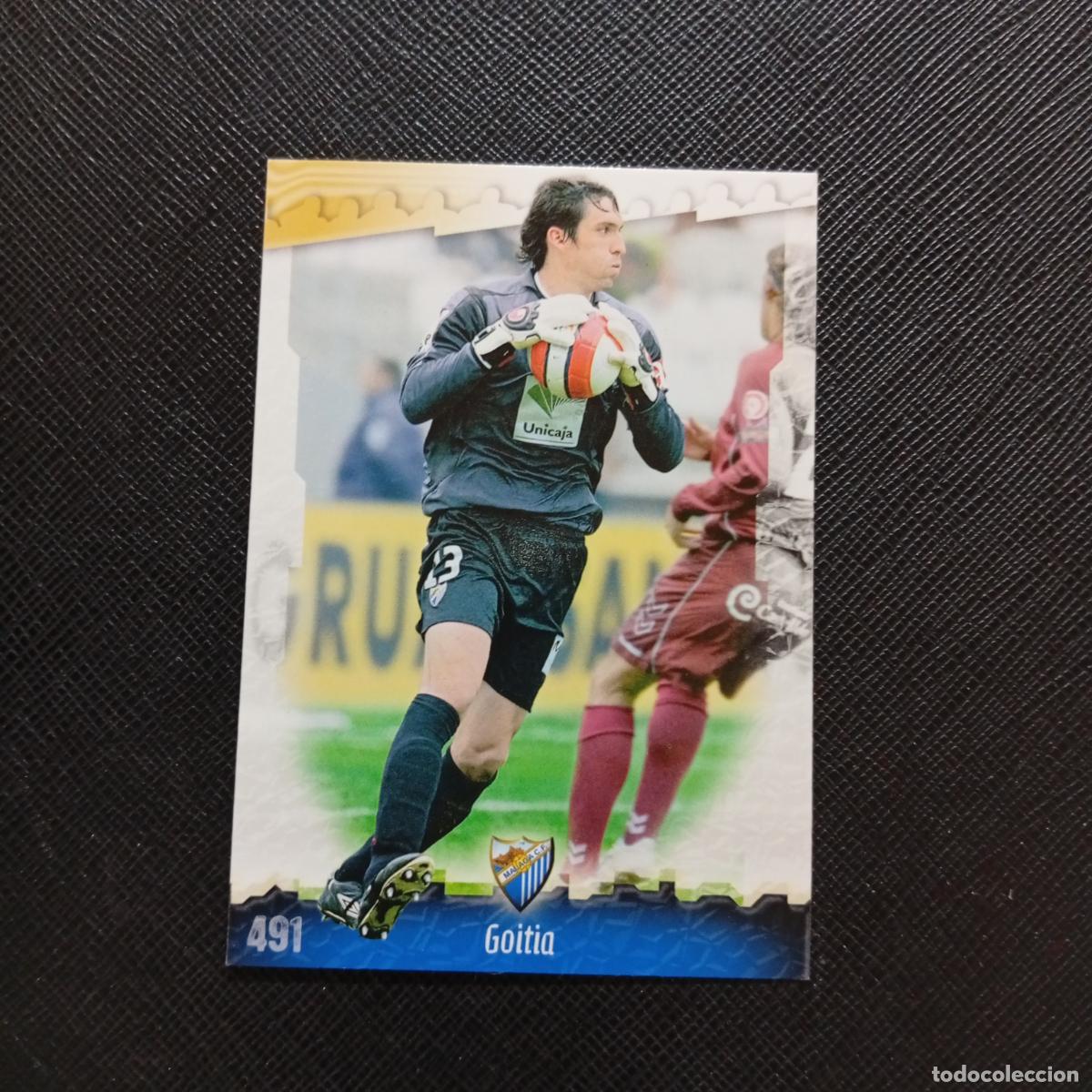 Fu&szlig;ball-Sticker: 491 GOITIA MALAGA MUNDICROMO QUIZ GAME 2008 2009 FUTBOL 08 09 - A211 PG65