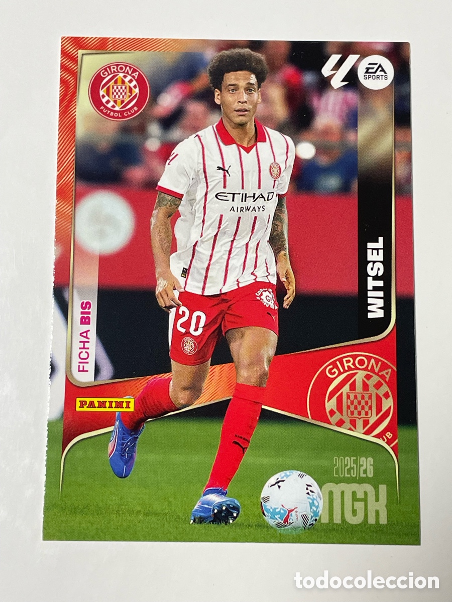 Cromos de f&uacute;tbol: Axel Witsel Girona Panini Megacracks 2025/26 #192 BIS