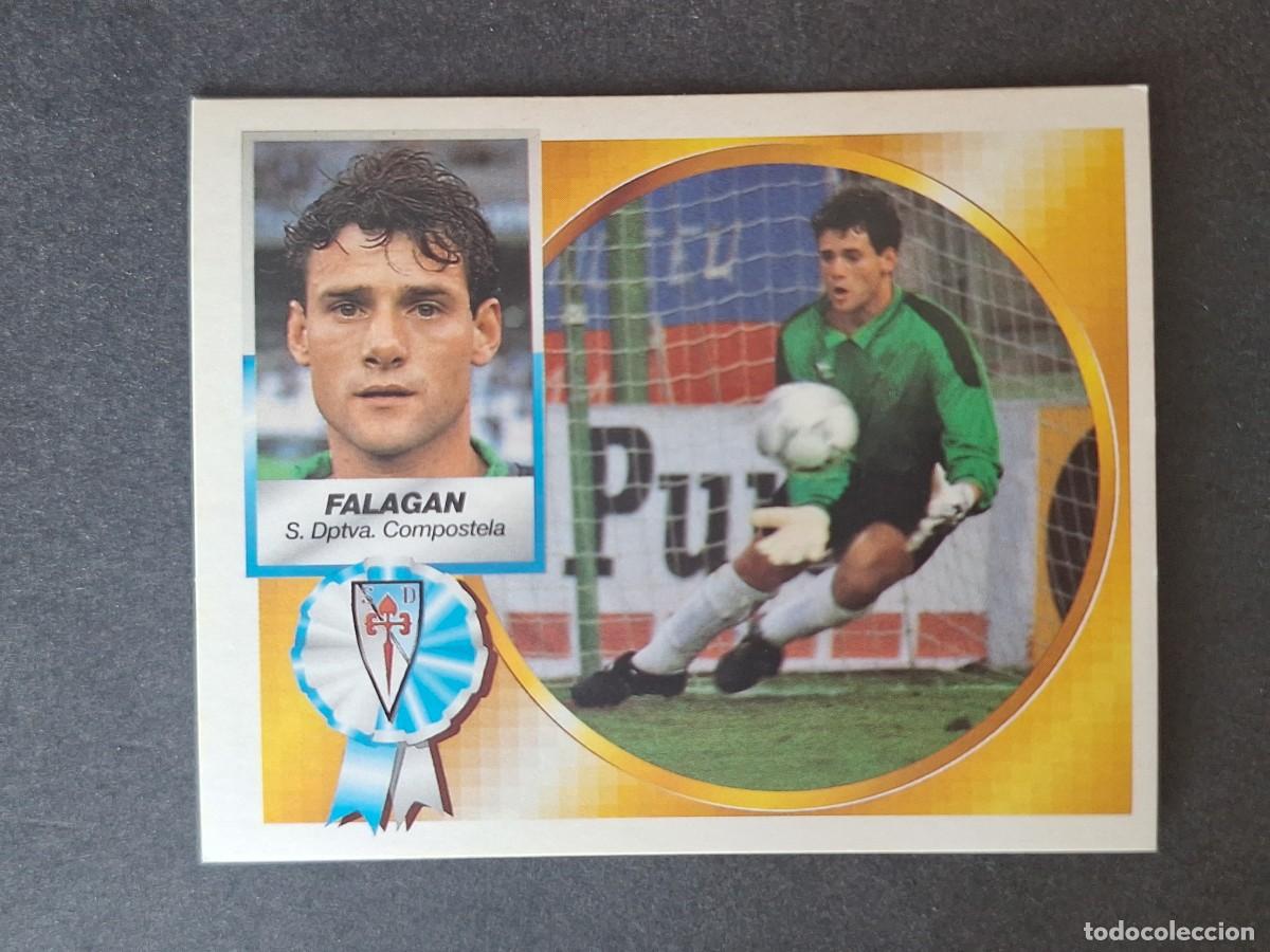 Cromos de f&uacute;tbol: L4 FALAGAN S. D. COMPOSTELA FICHAJE 30 LIGA ESTE 1994 1995 94 95 SIN PEGAR NUNCA PEGADO