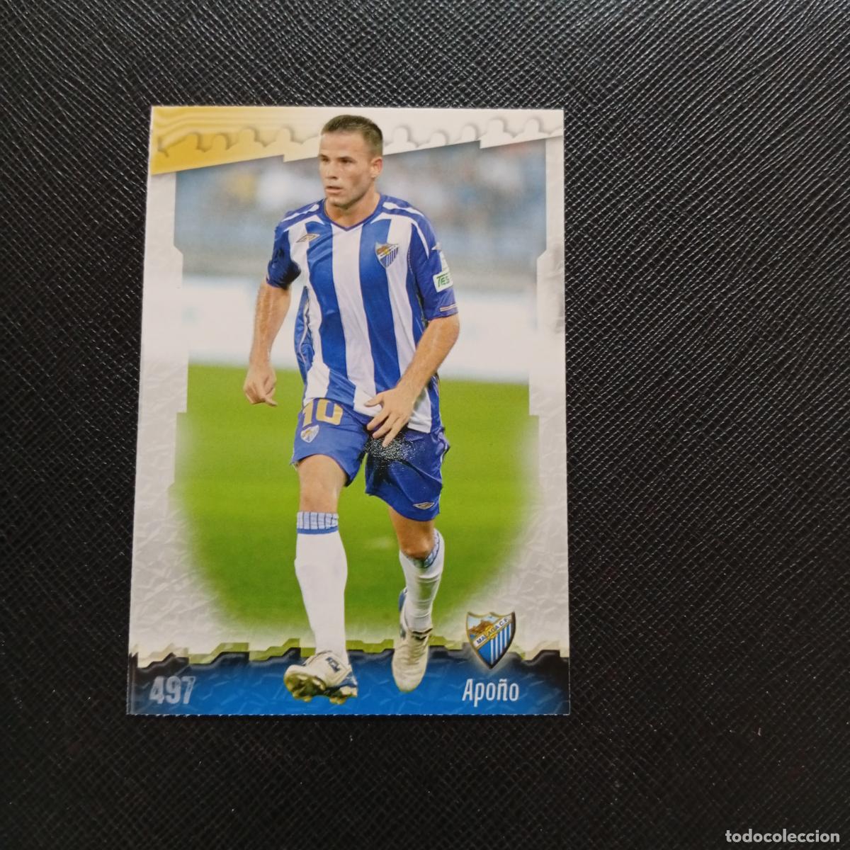 Cromos de f&uacute;tbol: 497 APO&Ntilde;O MALAGA MUNDICROMO QUIZ GAME 2008 2009 FUTBOL 08 09 - A211 PG66