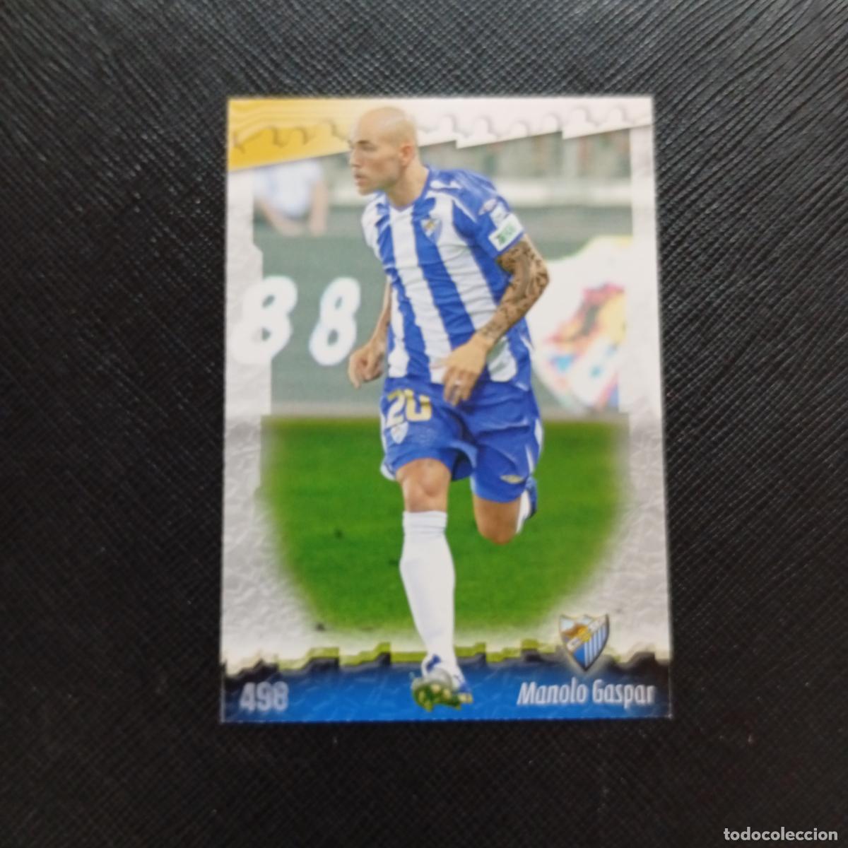 Cromos de f&uacute;tbol: 498 MANOLO GASPAR MALAGA MUNDICROMO QUIZ GAME 2008 2009 FUTBOL 08 09 - A211 PG66