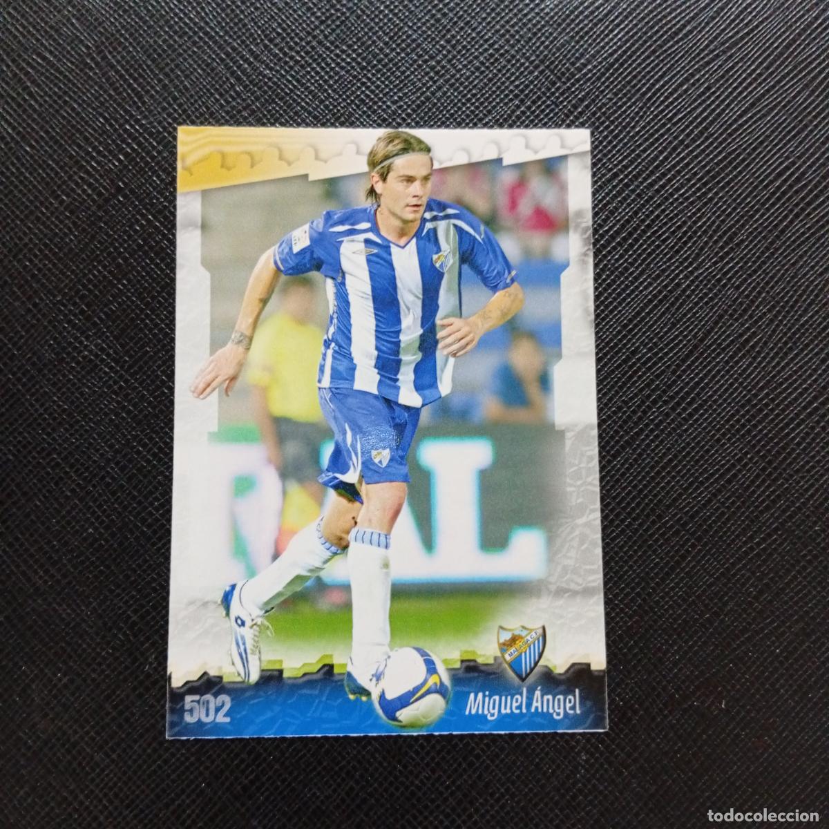 Figurine di Calcio: 502 MIGUEL ANGEL MALAGA MUNDICROMO QUIZ GAME 2008 2009 FUTBOL 08 09 - A211 PG66