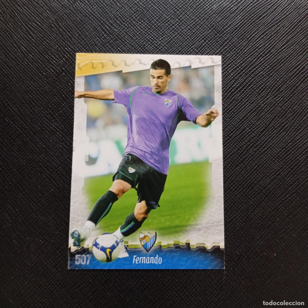 Cromos de f&uacute;tbol: 507 FERNANDO MALAGA MUNDICROMO QUIZ GAME 2008 2009 FUTBOL 08 09 - A211 PG67