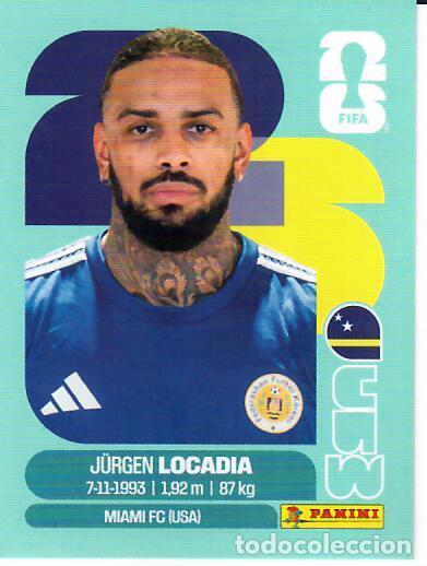 Cromos de f&uacute;tbol: CROMO PANINI MUNDIAL WORLD CUP 2026 - CUW 17 - LOCADIA - CURA&Ccedil;AO