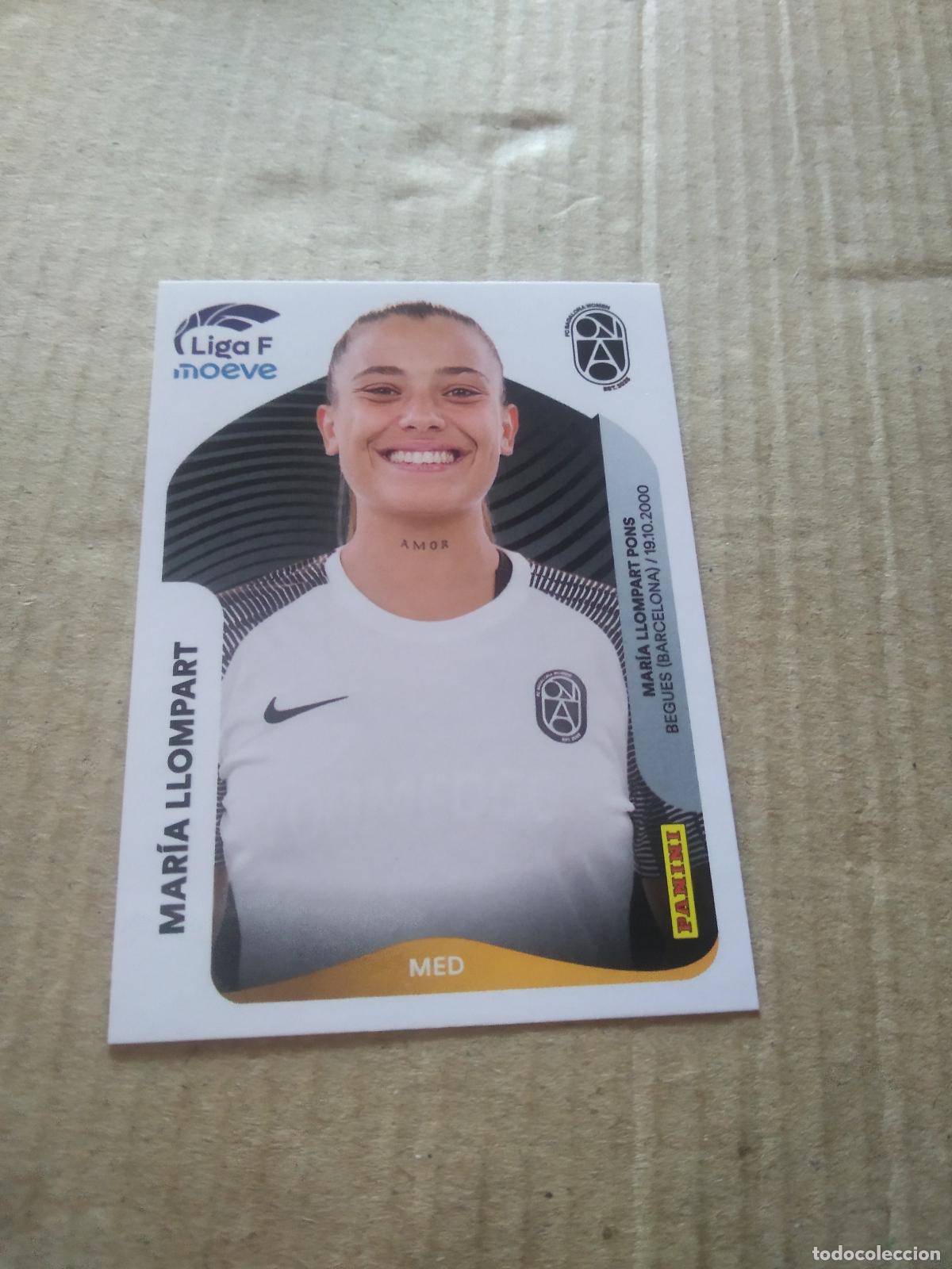 Cromos de f&uacute;tbol: 77 MARIA LLOMPART BADALONA WOMEN CROMO FUTBOL PANINI LIGA FEMENINA 2025-2026 LIGA F 25-26