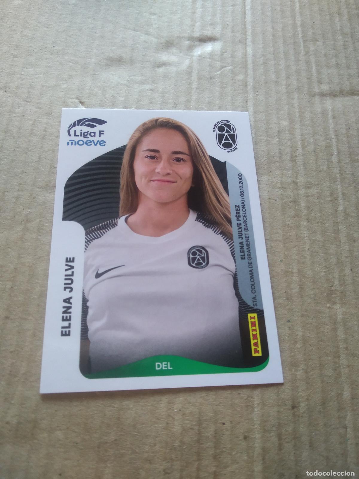 Cromos de f&uacute;tbol: 78 ELENA JULVE BADALONA WOMEN CROMO FUTBOL PANINI LIGA FEMENINA 2025-2026 LIGA F 25-26