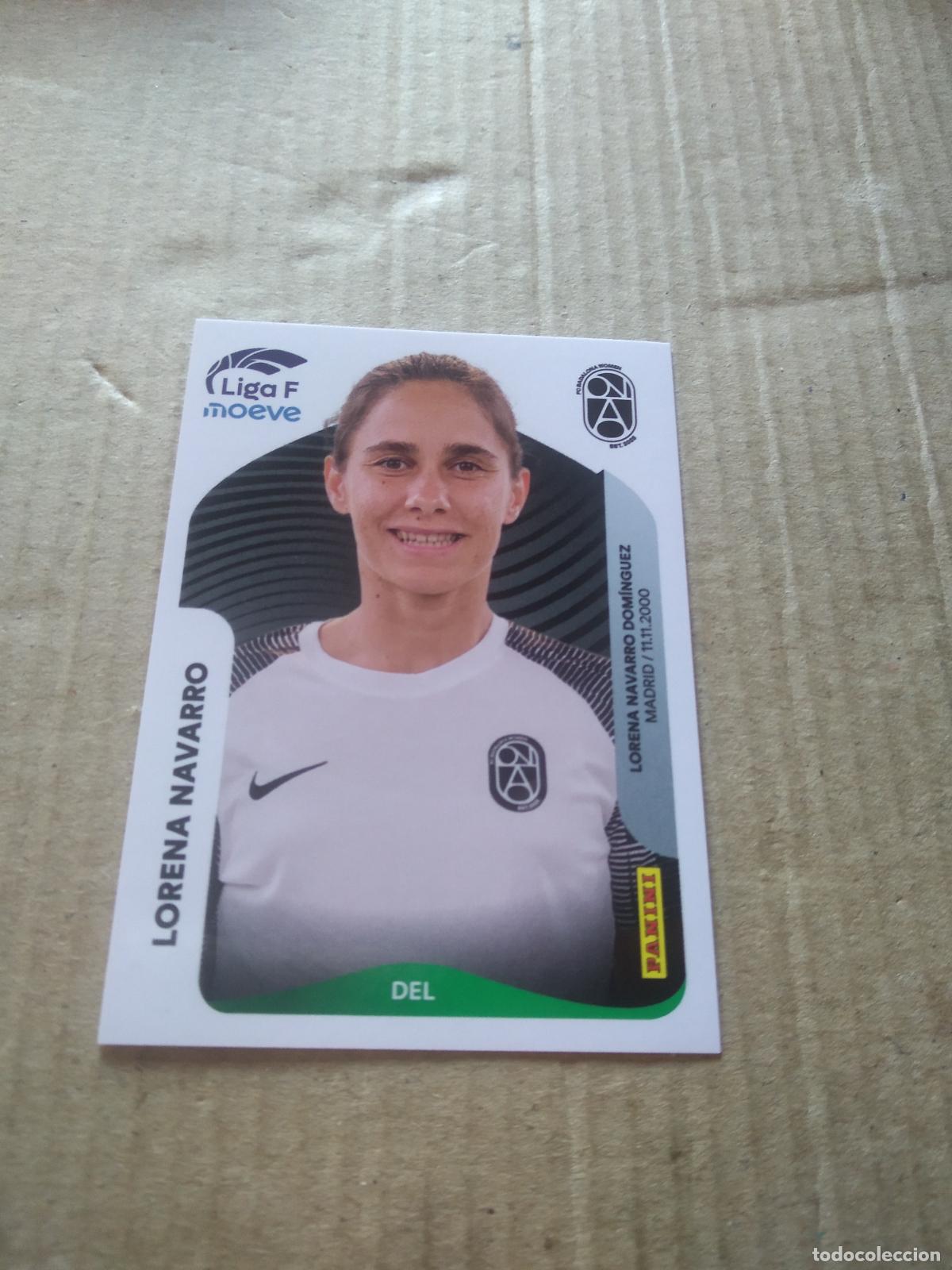 Cromos de f&uacute;tbol: 79B LORENA NAVARRO BADALONA WOMEN CROMO FUTBOL PANINI LIGA FEMENINA 2025-2026 LIGA F 25-26