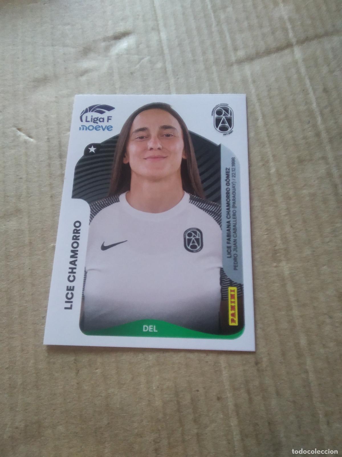 Cromos de f&uacute;tbol: 81 LICE CHAMARRO BADALONA WOMEN CROMO FUTBOL PANINI LIGA FEMENINA 2025-2026 LIGA F 25-26