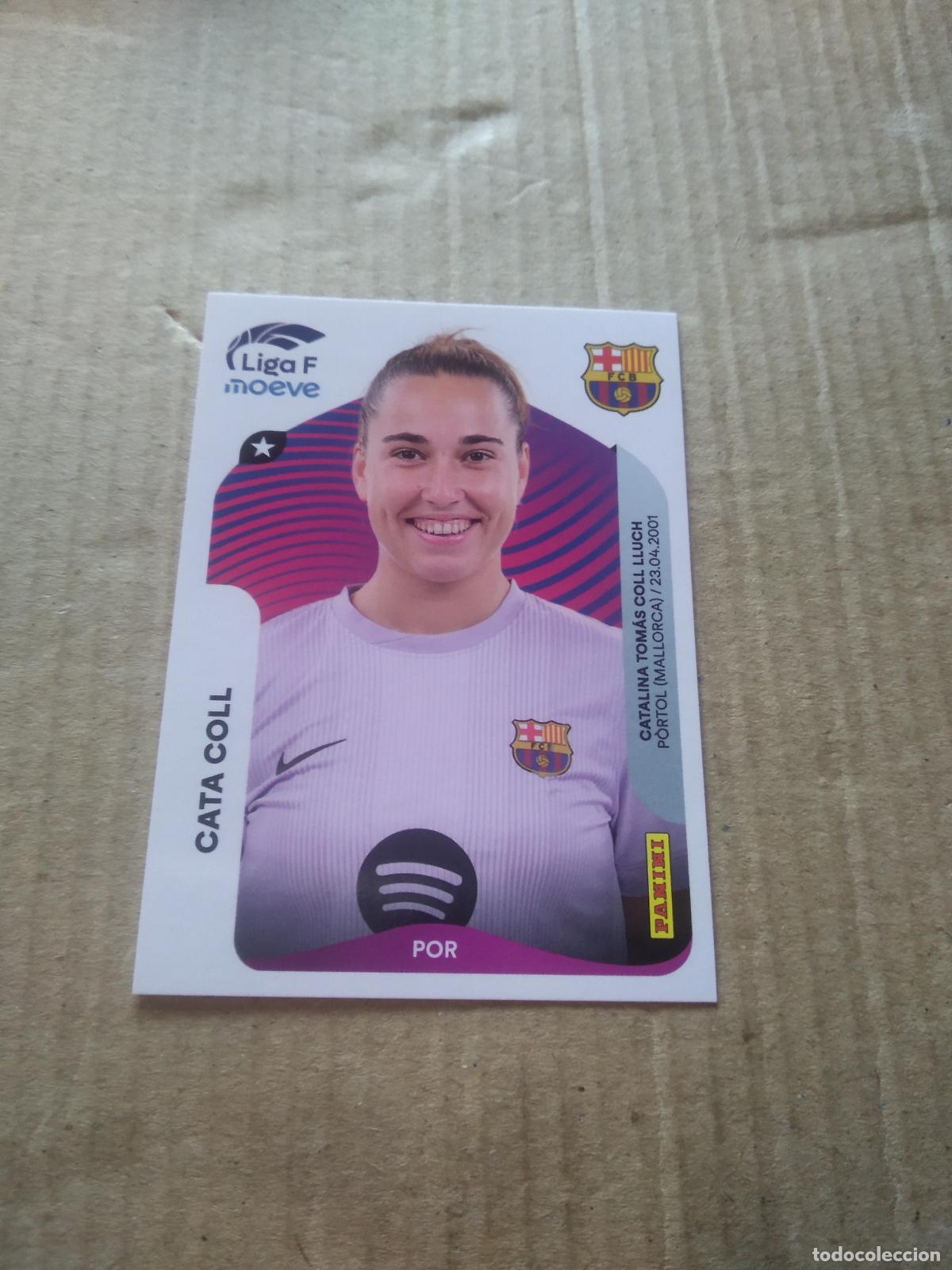 Cromos de f&uacute;tbol: 84 CATA COLL BARCELONA BAR&Ccedil;A CROMO FUTBOL PANINI LIGA FEMENINA 2025-2026 LIGA F 25-26