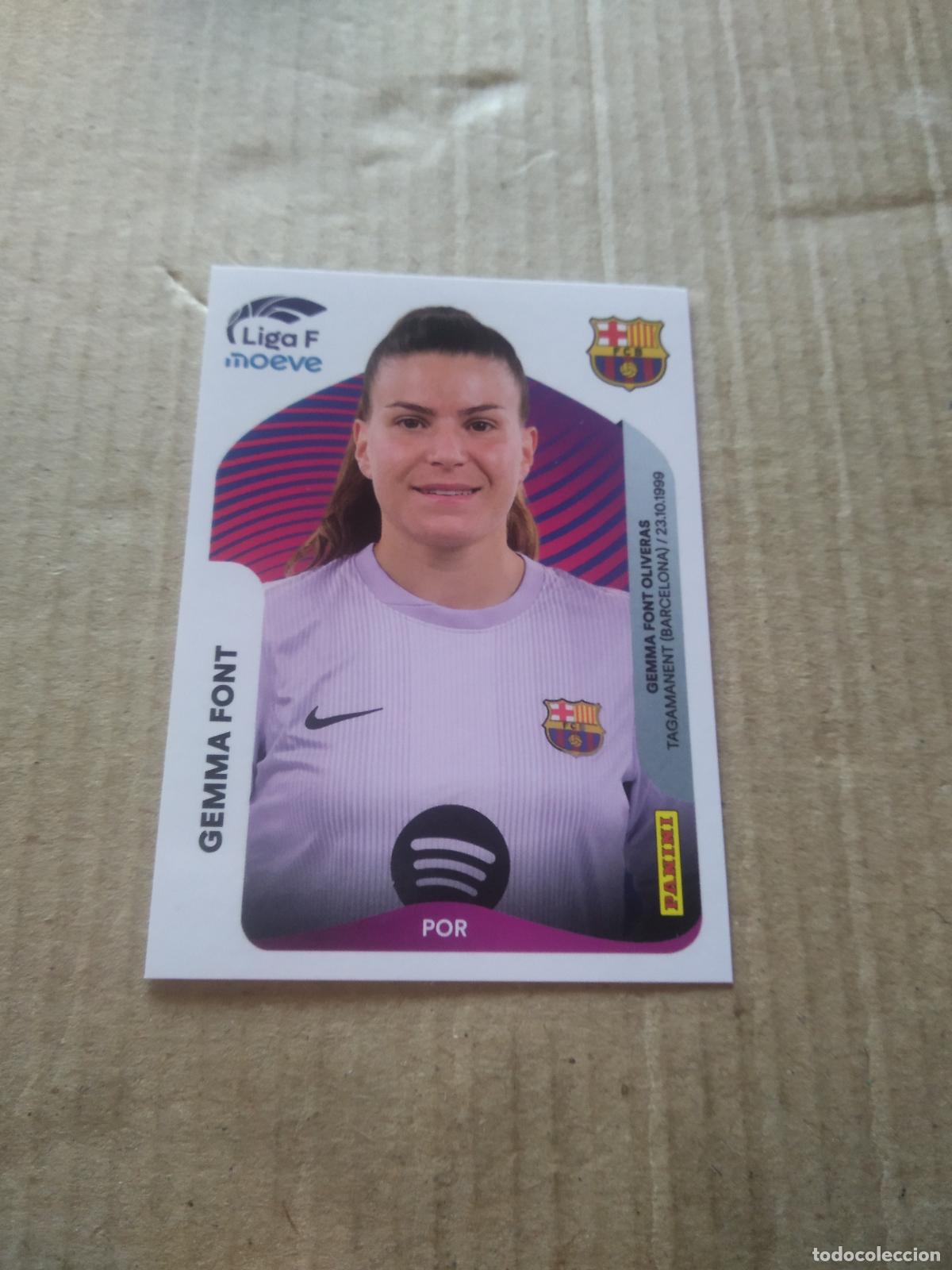 Cromos de f&uacute;tbol: 85 GEMMA FONT BARCELONA BAR&Ccedil;A CROMO FUTBOL PANINI LIGA FEMENINA 2025-2026 LIGA F 25-26