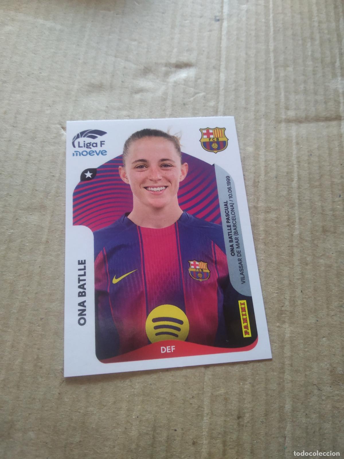 Cromos de f&uacute;tbol: 86 ONA BATLLE BARCELONA BAR&Ccedil;A CROMO FUTBOL PANINI LIGA FEMENINA 2025-2026 LIGA F 25-26