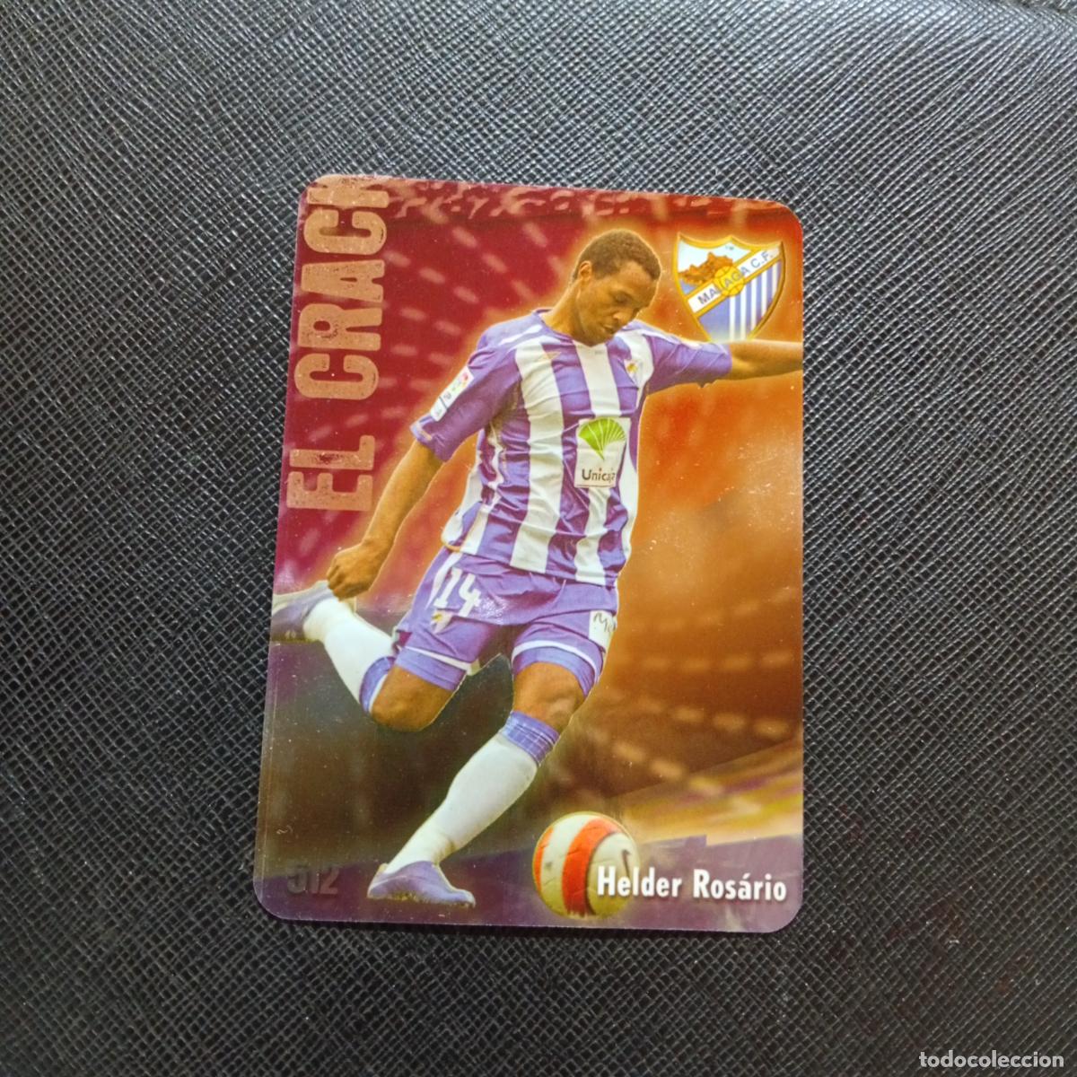 Cromos de f&uacute;tbol: 512 HELDER ROSARIO MALAGA MUNDICROMO QUIZ GAME 2008 2009 FUTBOL 08 09 - A211 PG68 PUNTAS REDONDAS