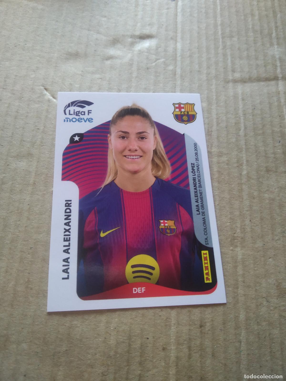 Cromos de f&uacute;tbol: 89 LAIA ALEIXANDRI BARCELONA BAR&Ccedil;A CROMO FUTBOL PANINI LIGA FEMENINA 2025-2026 LIGA F 25-26