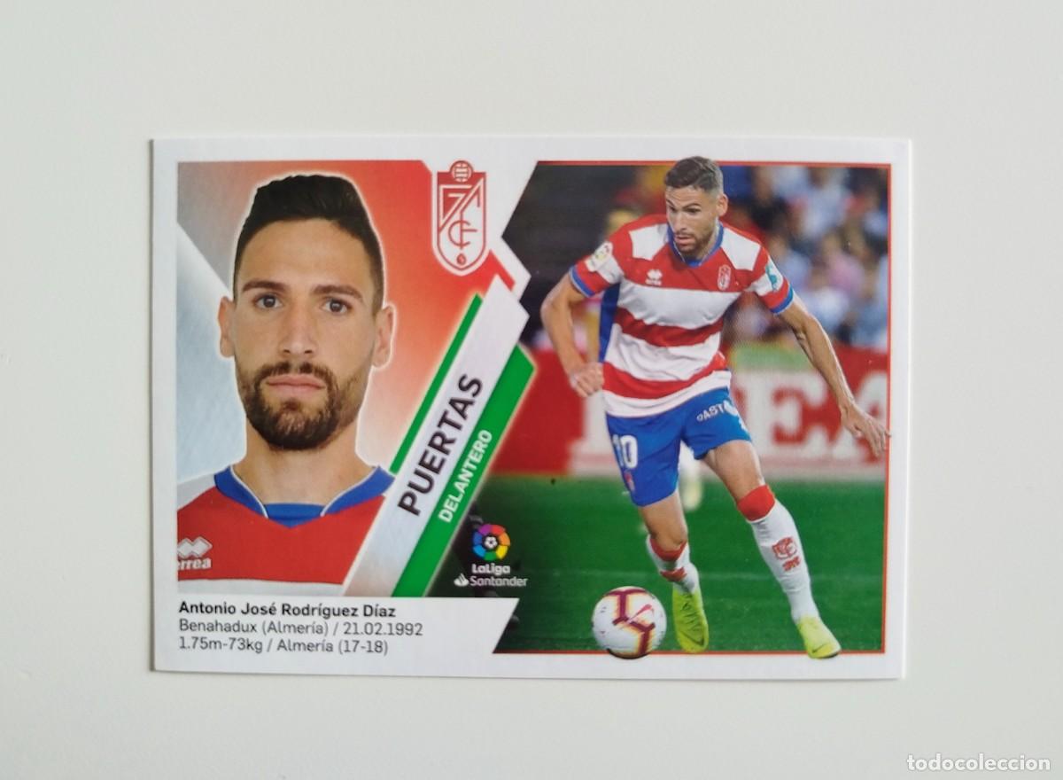 Cromos de f&uacute;tbol: Puertas 15 SIN PEGAR NUNCA PEGADO Granada CF Liga Ediciones Este 19 20 / 2019 2020