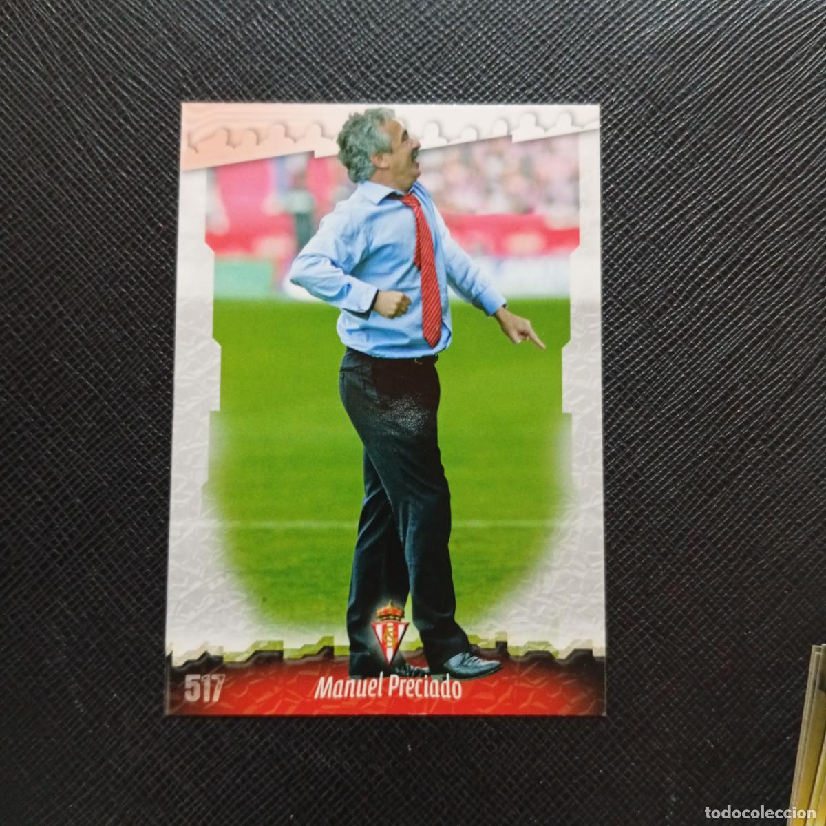 Cromos de f&uacute;tbol: 517 MANOLO PRECIADO SPORTING GIJON MUNDICROMO QUIZ GAME 2008 2009 FUTBOL 08 09 - A211 PG68