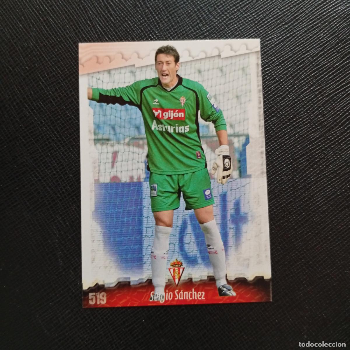 Cromos de f&uacute;tbol: 519 SERGIO SANCHEZ SPORTING GIJON MUNDICROMO QUIZ GAME 2008 2009 FUTBOL 08 09 - A211 PG68