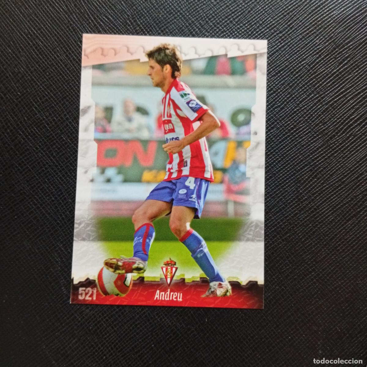 Cromos de f&uacute;tbol: 521 ANDREU SPORTING GIJON MUNDICROMO QUIZ GAME 2008 2009 FUTBOL 08 09 - A211 PG68