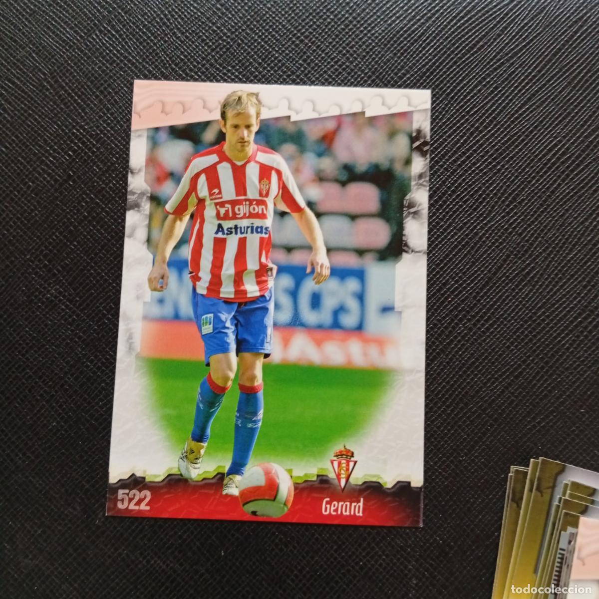 Cromos de f&uacute;tbol: 522 GERARD SPORTING GIJON MUNDICROMO QUIZ GAME 2008 2009 FUTBOL 08 09 - A211 PG68