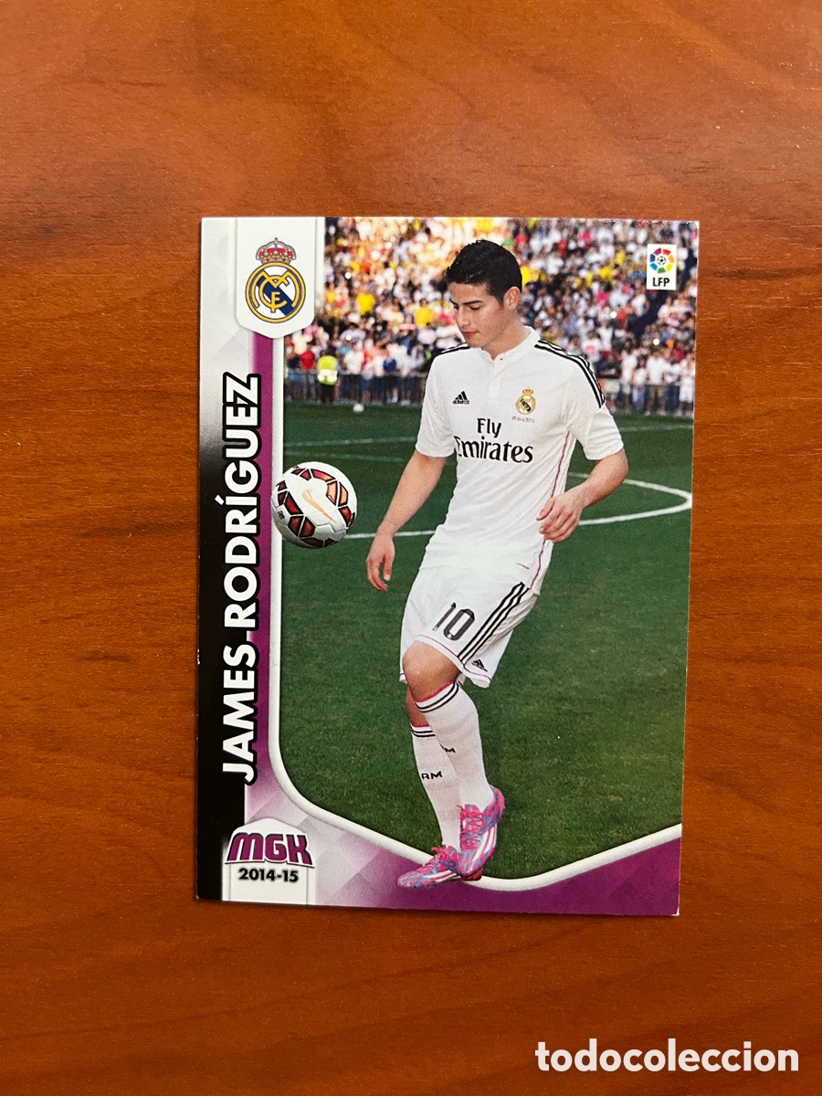 Figurine di Calcio: NUEVO FICHAJE n&ordm; 471 JAMES RODR&Iacute;GUEZ REAL MADRID MEGACRACKS 2014 2015 DE PANINI 14 15 MGK