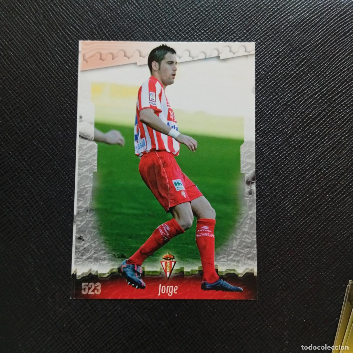 Figurine di Calcio: 523 JORGE SPORTING GIJON MUNDICROMO QUIZ GAME 2008 2009 FUTBOL 08 09 - A211 PG68