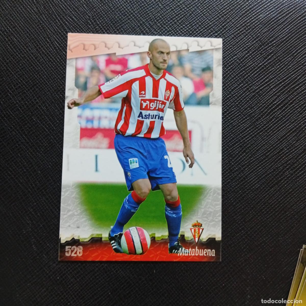 Figurine di Calcio: 528 MATABUENA SPORTING GIJON MUNDICROMO QUIZ GAME 2008 2009 FUTBOL 08 09 - A211 PG70
