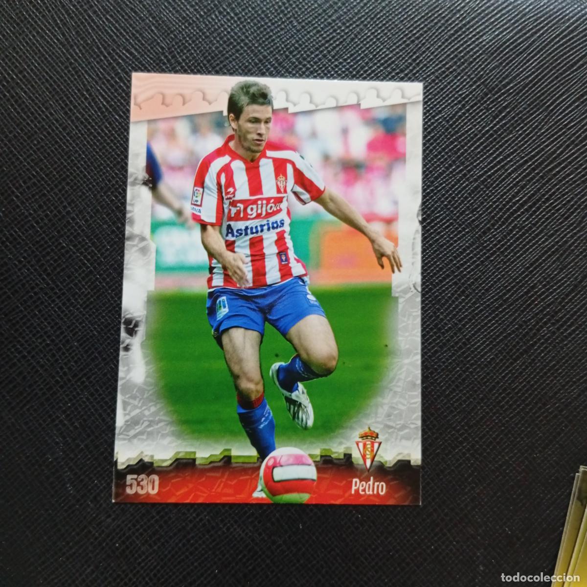 Cromos de f&uacute;tbol: 530 PEDRO SPORTING GIJON MUNDICROMO QUIZ GAME 2008 2009 FUTBOL 08 09 - A211 PG70