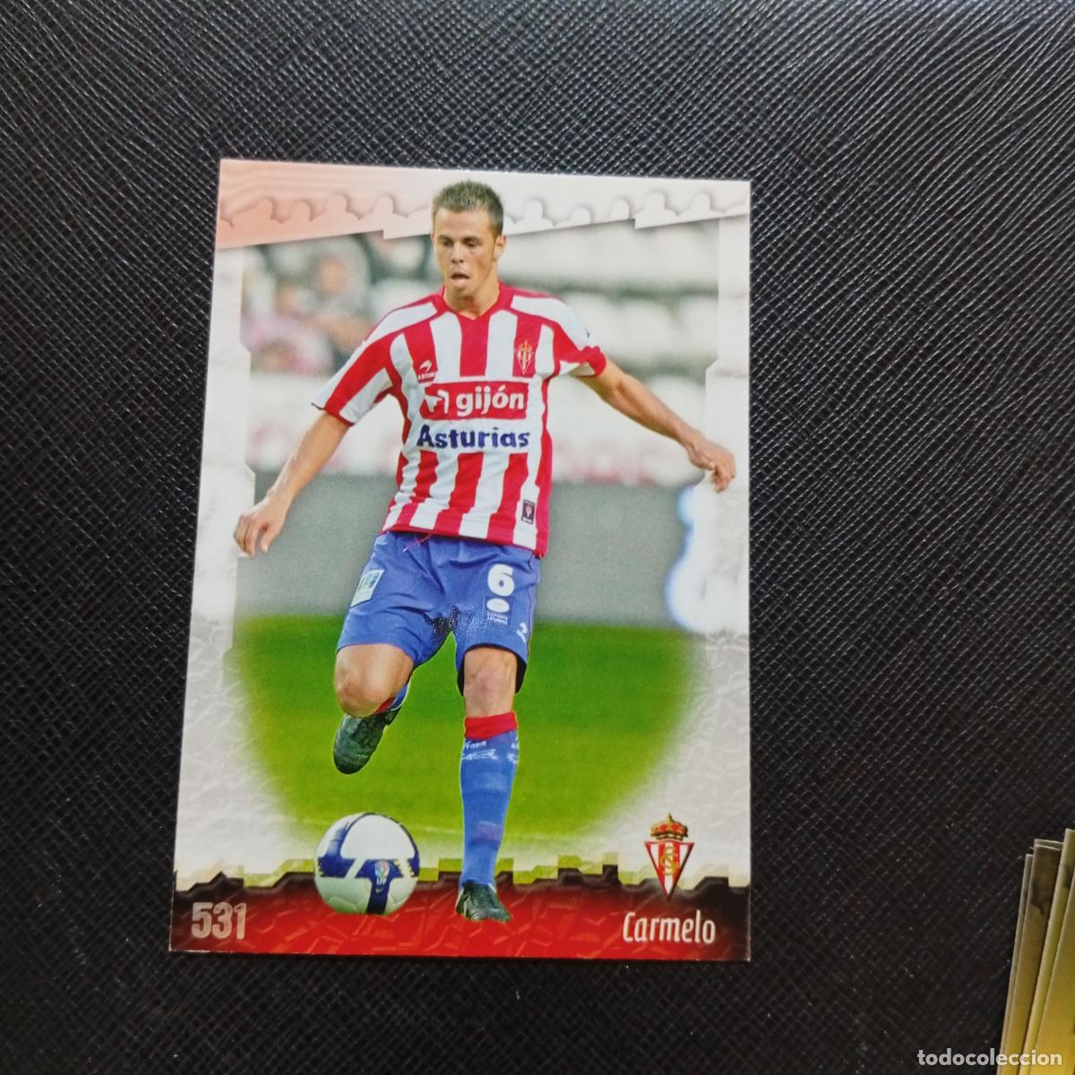 Cromos de f&uacute;tbol: 531 CARMELO SPORTING GIJON MUNDICROMO QUIZ GAME 2008 2009 FUTBOL 08 09 - A211 PG70
