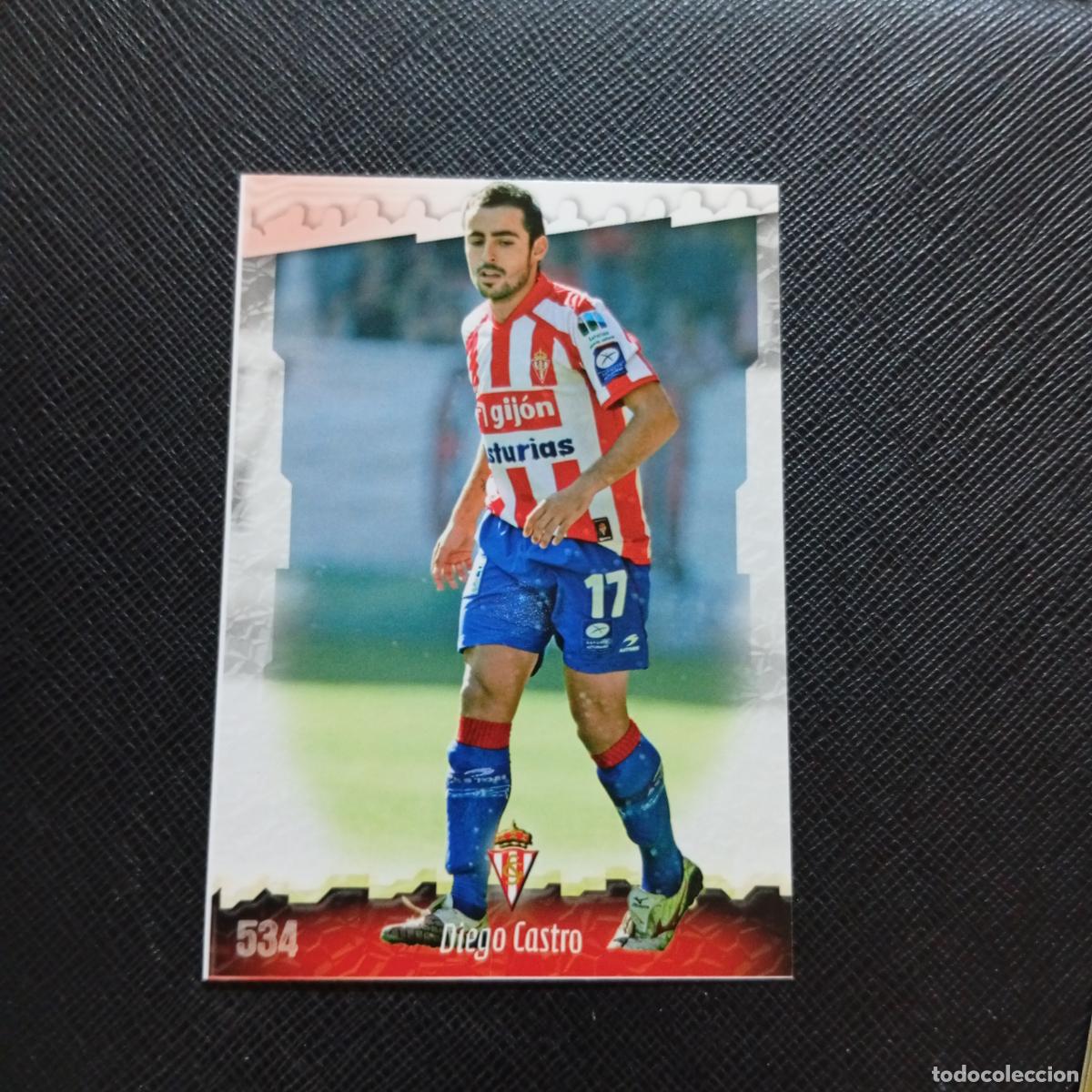 Cromos de f&uacute;tbol: 534 DIEGO CASTRO SPORTING GIJON MUNDICROMO QUIZ GAME 2008 2009 FUTBOL 08 09 - A211 PG70