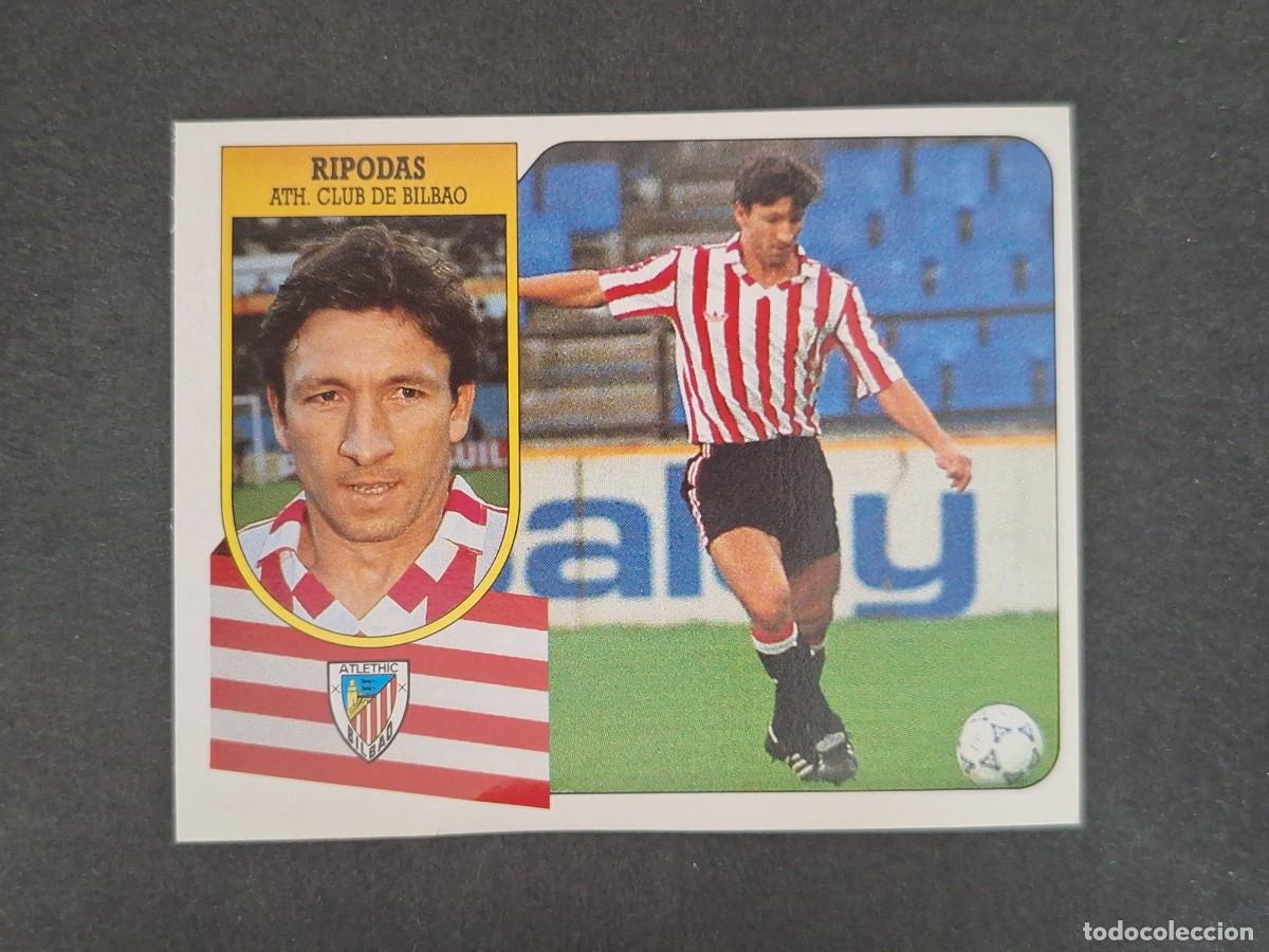 Cromos de f&uacute;tbol: L3 RIPODAS ATHLETIC DE BILBAO LIGA ESTE 1991 1992 91 92 CARTON SIN PEGAR NUNCA PEGADO