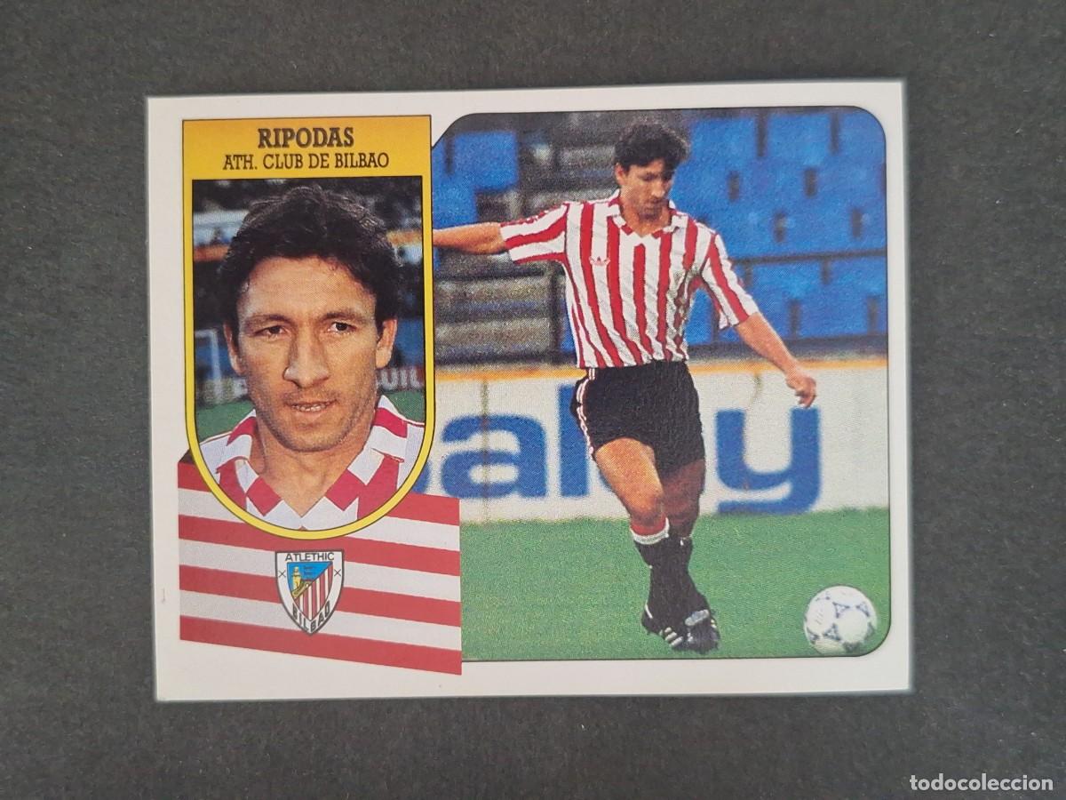 Cromos de f&uacute;tbol: L3 RIPODAS ATHLETIC DE BILBAO LIGA ESTE 1991 1992 91 92 CARTON SIN PEGAR NUNCA PEGADO