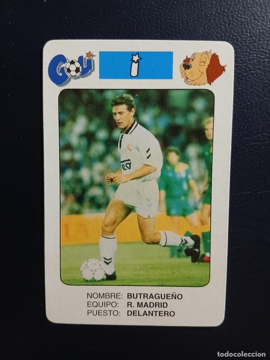 Figurine di Calcio: EMILIO BUTRAGUE&Ntilde;O REAL MADRID GOLI HERACLIO FOURNIER 1992-1993 LIGA F&Uacute;TBOL 92-93