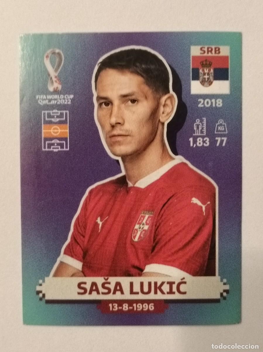 Cromos de f&uacute;tbol: #SRB 12 SASA LUKIC (SERBIA) MUNDIAL QATAR 2022 PANINI